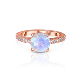 Bague Pierre de Lune Thalya